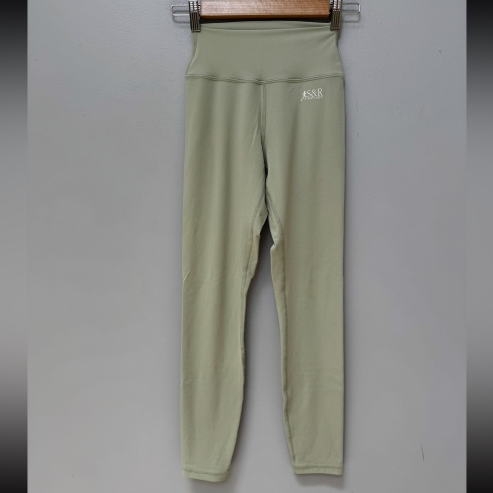 Sporty & Rich Light Green Leggings in Small